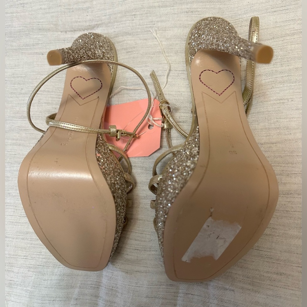 Sophia Webster Mariposa Leather & Glitter Butterfly Platforms - Picture 11 of 13